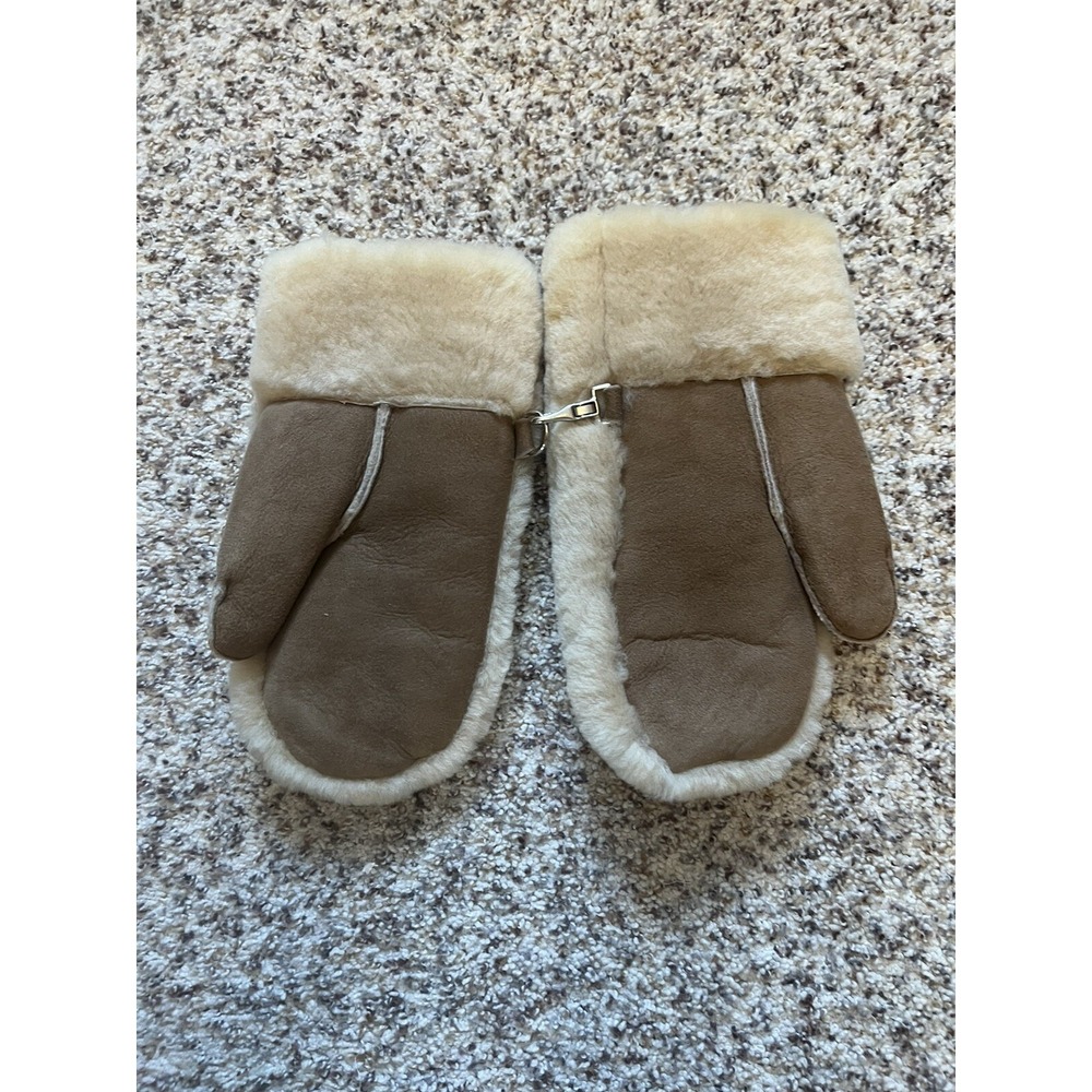 LADIES SHEEPSKIN MITTENS WHOLE PALM SOFT NEW